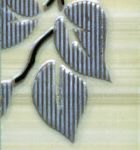 Вставка "Цветы" на светлом / коричневый Кензо Нефрит 48х48 см
