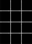 Плитка Конфетти черный (полотно из 12 част. 9,9x9,9) 30x40 см
