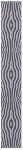 бордюр Steuler Zebratile серый декор под зебру 70х10 см