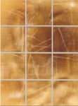 плитка настенная Steuler Gold Tiles золото 22х30 см