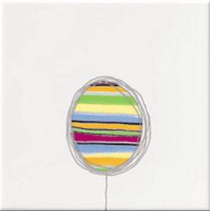 декор Steuler Stripes & More "Круг средний", мультиколор 25х25 см