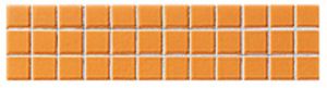 бордюр Steuler Mosaic Retro оранж. глянц. 7,2х30 см