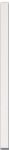 Керамический бордюр Crayon Blanc 2x35 см