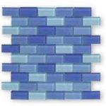 Мозаика Vitra Mosaico Azul Brillo (2,5x5) 25,5х26,5 см