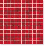 Мозаика SECURA cherry-red 31.6*31.6 см