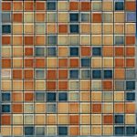 Мозаика Color Line D.Tobacco-D.Blue Mix 3 25х25 30 × 30 см