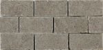 Бордюр мозаичный Фьорд серый 34,5х14,7 см