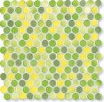 Мозаика настенная paradise green glossy 31,2x31,6
