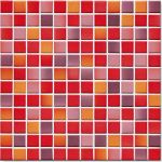 Мозаика настенная Jasba Felice 1506 coral-red 31,6х31,6