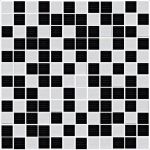 Мозаика Style Mosaico Marfil-Negro 30x30