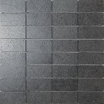 Декор мозаичный Фьорд черный 30x30 см