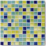 Мозаика напольная 2,4x2,4см на сетке Jasba M2-Secura цвет карибский микс 31,6x31,6 см