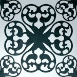 Декор Ode Bianco Nero Inserto Pav 30,5x30,5 см