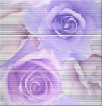 Панно Composition 7021 Lavanda Purpura Bouquet III 75*75 см