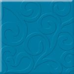 Декор Vermillia Azzurro inserto szklane A 9,8x9,8 см