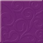 Декор Vermillia Purpura inserto szklane A 9,8x9,8 см