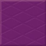 Декор Vermillia Purpura inserto szklane B 9,8x9,8 см