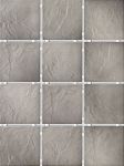 Плитка Юката серый (полотно из 12 част. 9,9x9,9) 30x40 см