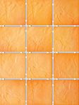 Плитка Юката оранжевый (полотно из 12 част. 9,9x9,9) 30x40 см