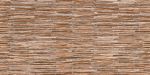 Настенная плитка Кантри коричневая 25x50 см