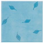 декор Steuler Living Colors "Лепестки", голубой 15x15 см