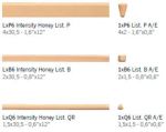 Int. Honey List B  30,5x2 см