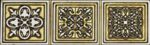 Бордюр Symbol Cenefa Gold 6x20 см
