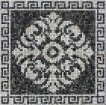Мозаичное панно Emperador Roseton Dark Размер: 120 x 120 (из 16 частей)