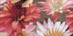 Декор Decorado Mosaico Crema Flor 1 25х50 см