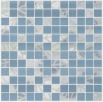 Керамическая мозаика Mosaico Hojas Azul-Acuarela Perla 30 x 30 см