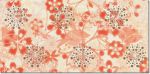 Вставка LINERO ORANGE FLOWER 29x59.3 см