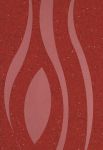 Декор, Aleluia Ceramicas Orion Wave Vermelho D673  32.7 × 58.6 см