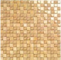 Pure & Naturals (мозаика) Onix Beige Glossy 1,5х1,5 см