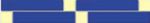 Бордюр Гармония сине-желтый 30,2х4,8 см