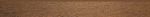 Плинтус Каре коричневый обрезной 80x9,5 см