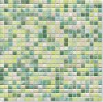 Мозаика Jasba Kauri 8704 aquagreen-mix glossy 31,6x31,6