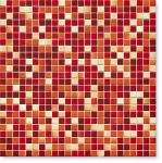 Мозаика настенная Jasba - Lavita 3666 cherry-red mix-glossy 31,6x31,6