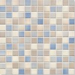 Мозаика противоскользящая Jasba Long Island 8554 natural-blue/linen-mix 31,6x31,6