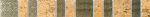 Бордюр Монблан желтый мозаичный 60x7,2 см