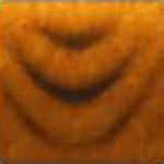 Вставка Неон Ориндж Тоццетто / Neon Orange Tozzetto 2,5х2,5 см