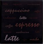 Вставка Aplauz espresso czarny, 10х10 см