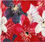 Декор French Lake Red Ins. Flower 40x50 см